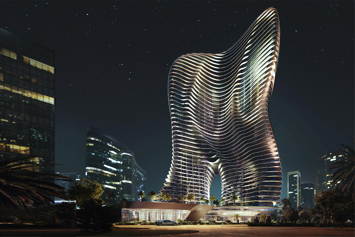 Bugatti Tower Binghatti Ventura Real Estate Dubai