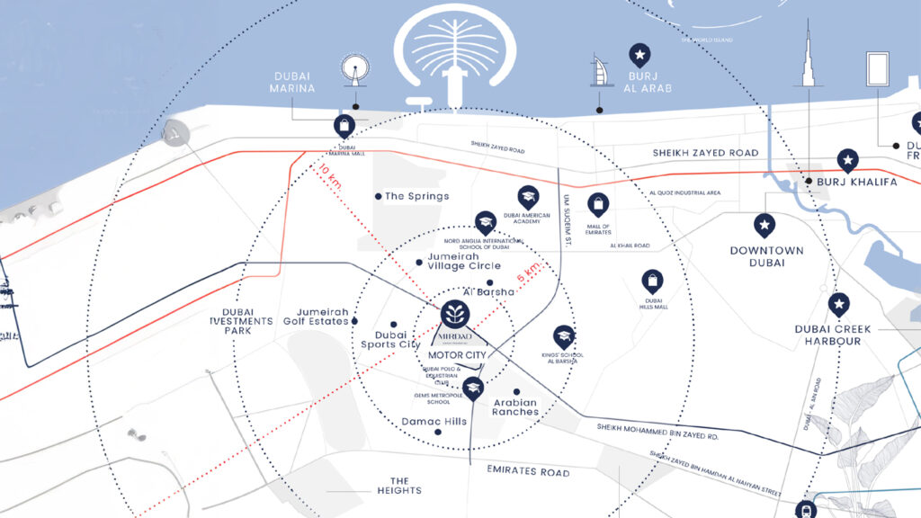 La posizione strategica di Mirdad